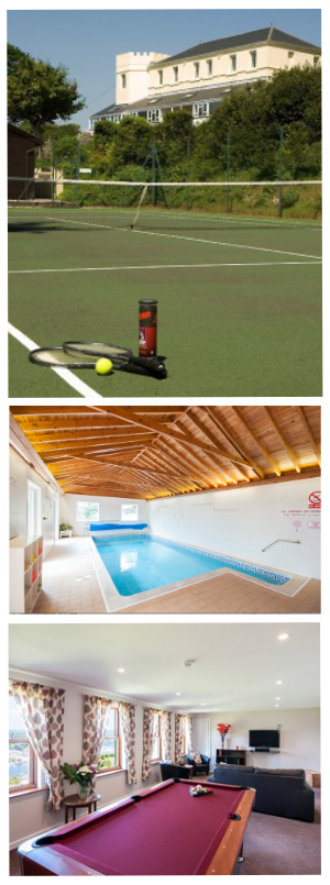 Onsite activities tower image with pool